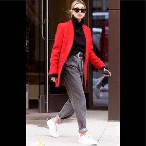 Vintage oversized red blazer in size 8